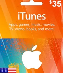 بطاقة 35$ ايتونز امريكي
