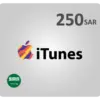itunes 250 SAR ايتونز 250 ريال سعودي